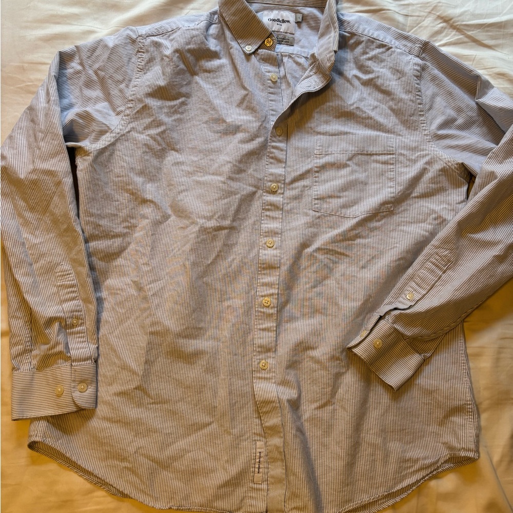 🚨2 for $12🚨Blue Striped Shirt